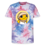 Turbo Logo (Original) - Unisex T-Shirt Premium Tie Dye - Pink/Lila/Blau