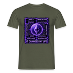 Ethereum Changed Life (Fan-Art) - Herren T-Shirt - Militärgrün