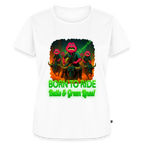 Jerry Born to Ride (Fan-Art) - Damen T-Shirt Premium - Weiß