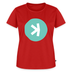 Kaspa Logo hell (Original) - Damen T-Shirt Premium - Rot