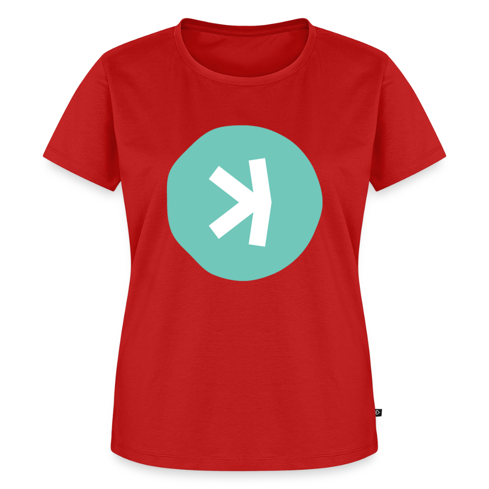 Kaspa Logo hell (Original) - Damen T-Shirt Premium - Rot