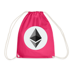 Ethereum Logo (Original) - Turnbeutel - Fuchsia