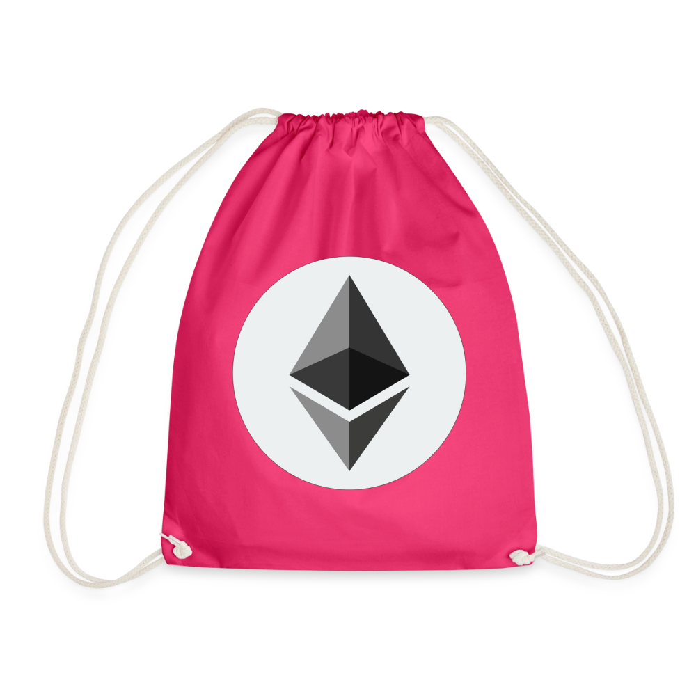Ethereum Logo (Original) - Turnbeutel - Fuchsia