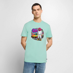 Jerry Streetart (Fan-Art) - Herren T-Shirt Premium - Mint 