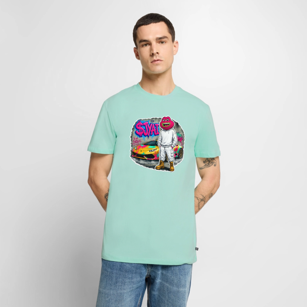 Jerry Streetart (Fan-Art) - Herren T-Shirt Premium - Mint 