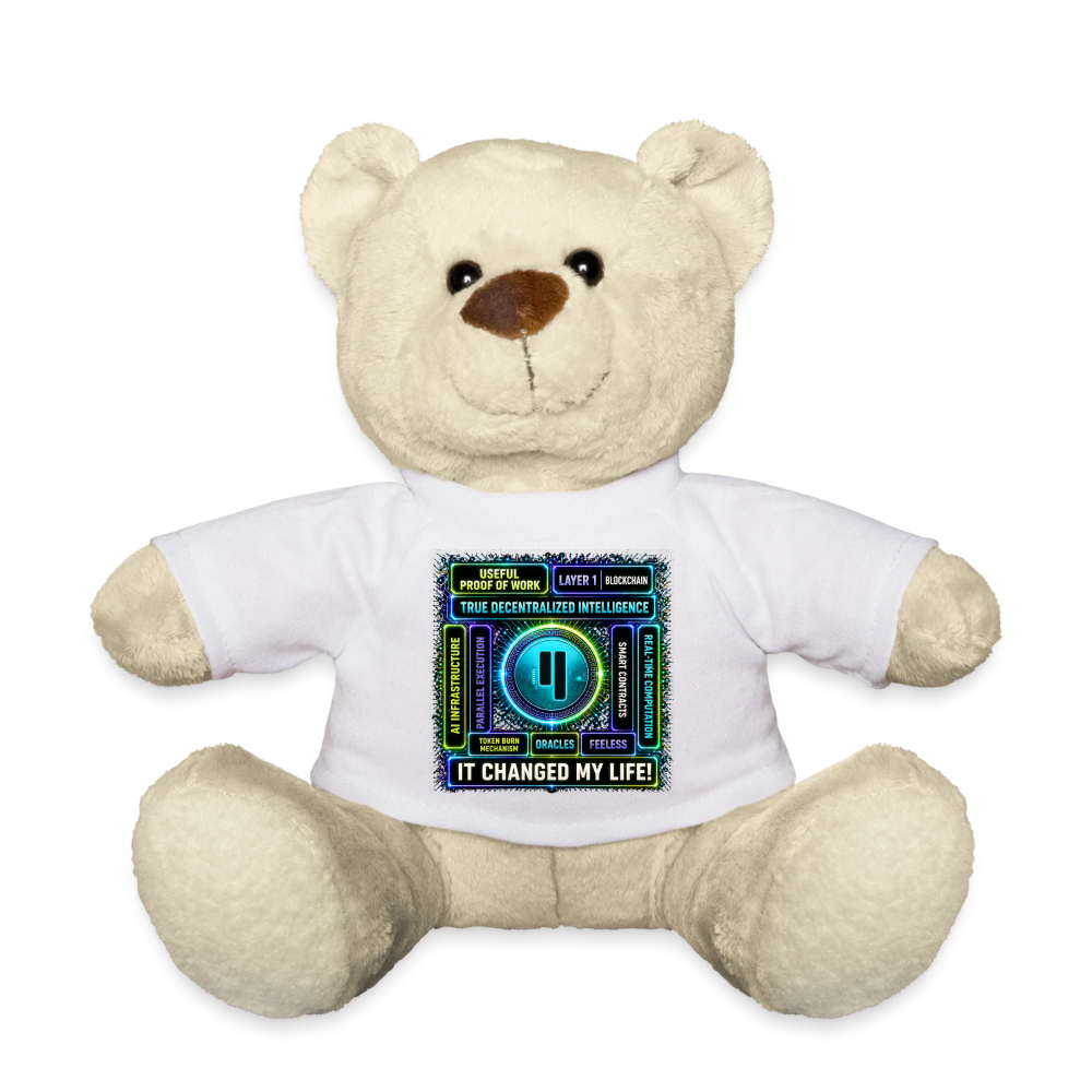 Qubic Changed Life (Fan Art) - Teddybär - Weiß