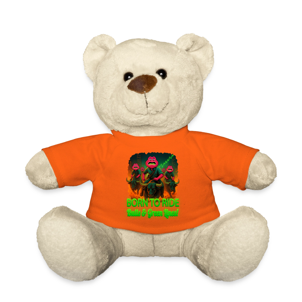 Jerry Born to Ride (Fan-Art) - Teddybär - Goldorange