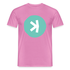 Kaspa Logo hell (Original) - Herren T-Shirt - Pink