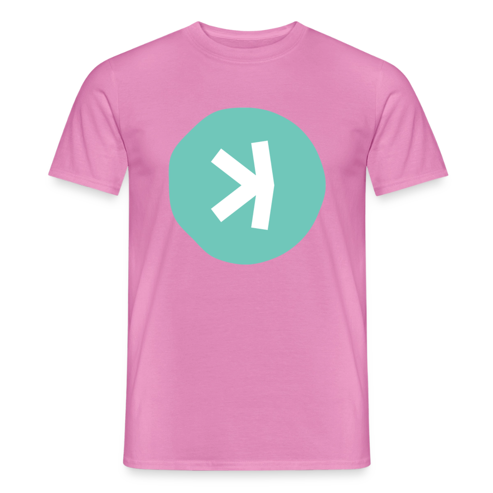 Kaspa Logo hell (Original) - Herren T-Shirt - Pink