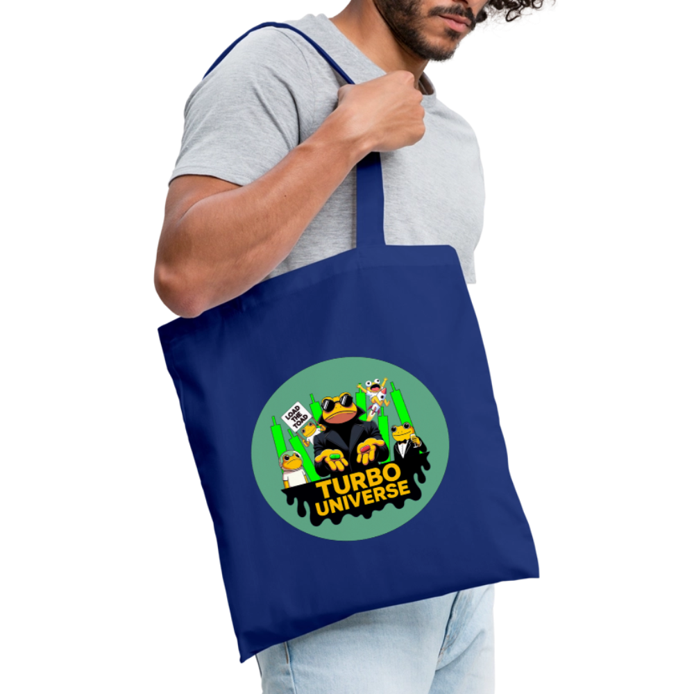 Turbo Universe (Fan-Art) - Stofftasche - Royalblau