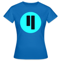 Qubic Logo (Original) - Damen T-Shirt - Royalblau