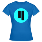 Qubic Logo (Original) - Damen T-Shirt - Royalblau