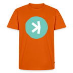 Kaspa Logo hell (Original) - Herren T-Shirt Premium - Orange 