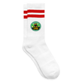 Turbo Universe (Fan-Art) - Tennissocken Premium - Weiß/Rot