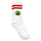Turbo Universe (Fan-Art) - Tennissocken Premium - Weiß/Rot