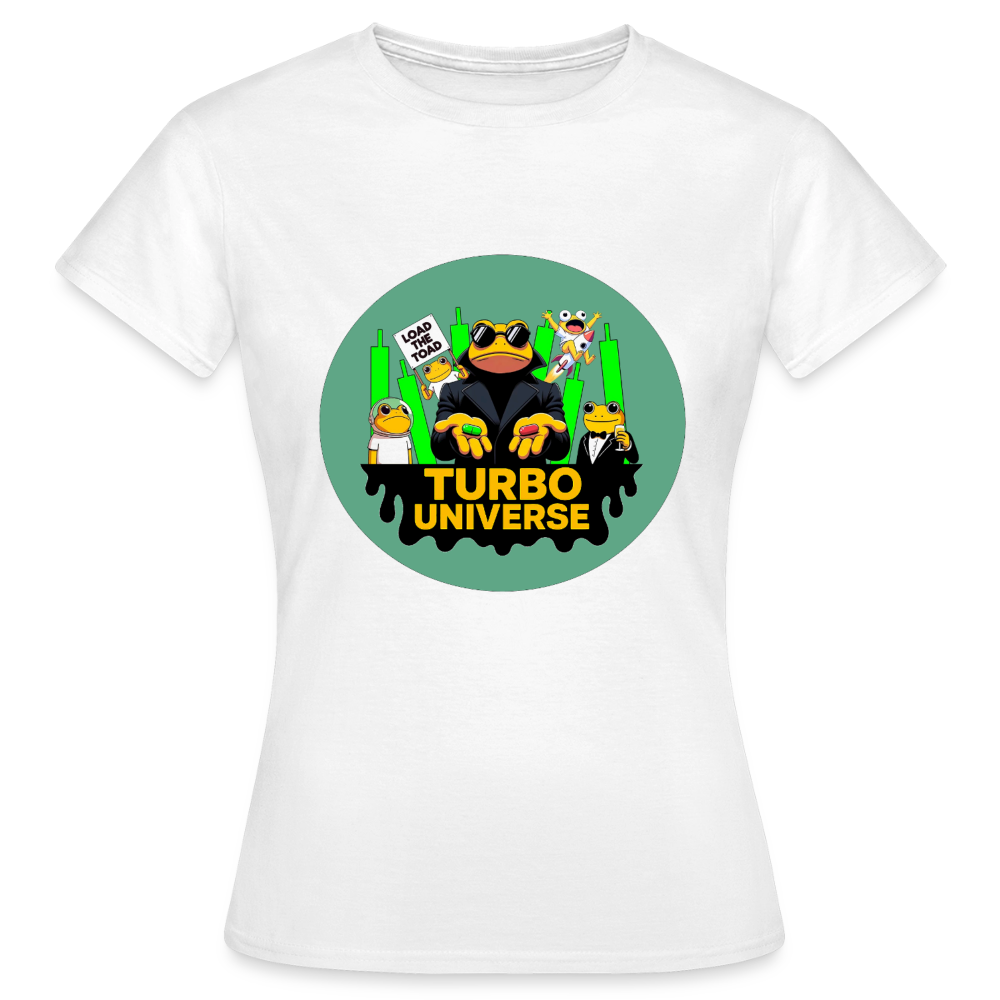 Turbo Universe (Fan-Art) - Damen T-Shirt - Weiß