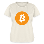 Bitcoin Logo (Original) - Damen T-Shirt Premium - Naturweiß