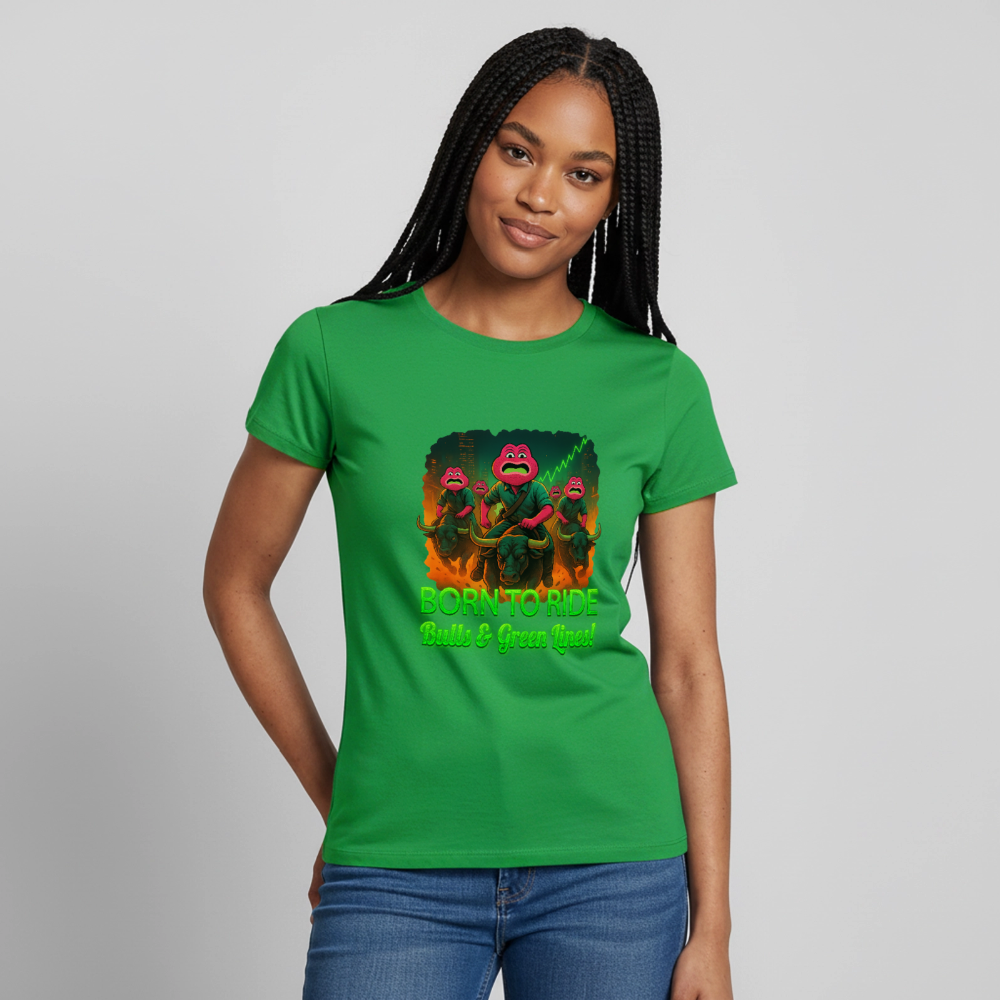 Jerry Born to Ride (Fan-Art) - Damen T-Shirt - Kelly Green