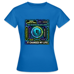 Qubic Changed Life (Fan-Art) - Damen T-Shirt - Royalblau