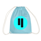 Qubic Logo (Original) - Turnbeutel - Aqua