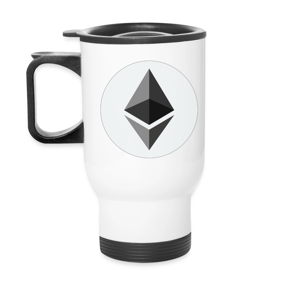 Ethereum Logo (Original) - Thermobecher - Weiß