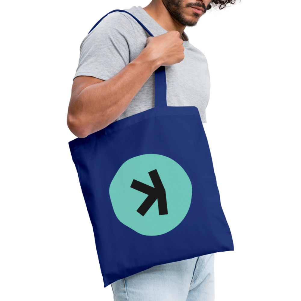 Kaspa Logo dunkel (Original) - Stofftasche - Royalblau