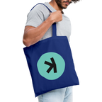 Kaspa Logo dunkel (Original) - Stofftasche - Royalblau