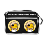 Turbo Rulez (Original) - Retro Tasche - Schwarz/Weiß