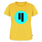 Qubic Logo (Original) - Damen T-Shirt Premium - Sonnengelb
