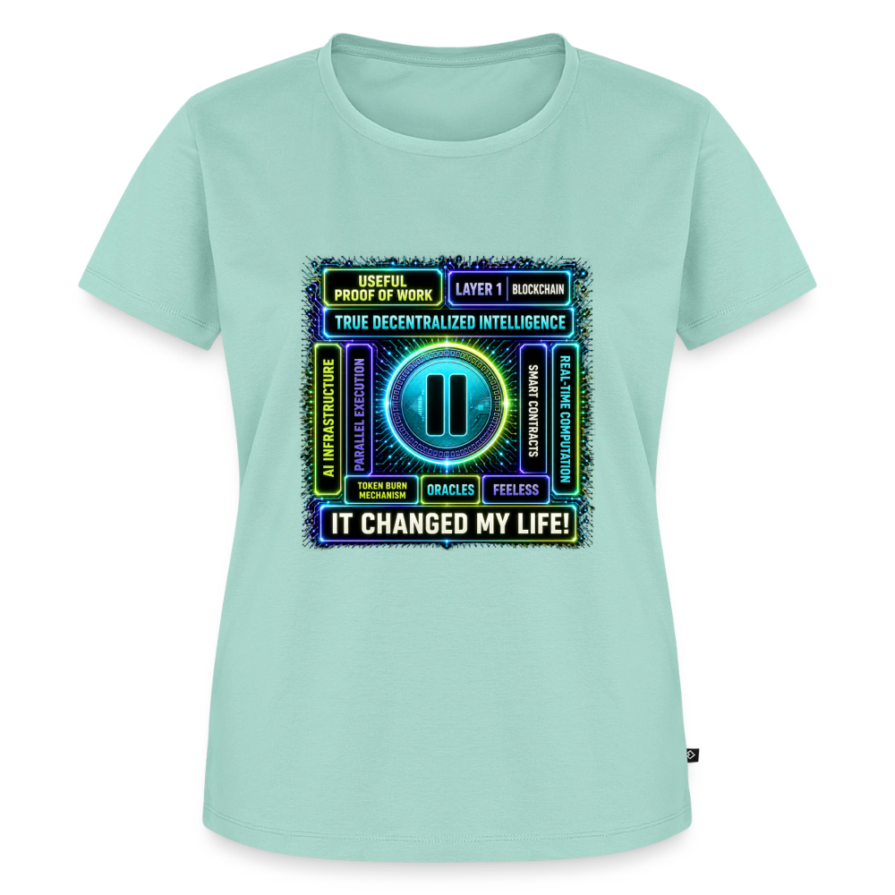 Qubic Changed Life (Fan-Art) - Damen T-Shirt Premium - Mint 