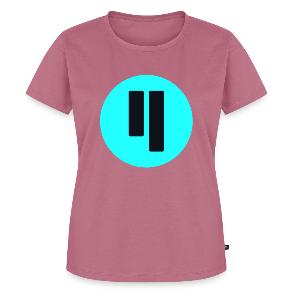 Qubic Logo (Original) - Damen T-Shirt Premium - Mauve