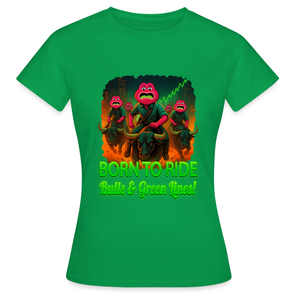 Jerry Born to Ride (Fan-Art) - Damen T-Shirt - Kelly Green