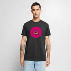 Jerry The Turtle Logo (Remix-Design) - Herren T-Shirt Premium - Anthrazit meliert