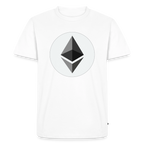 Ethereum Logo (Original) - Herren T-Shirt Premium - Weiß