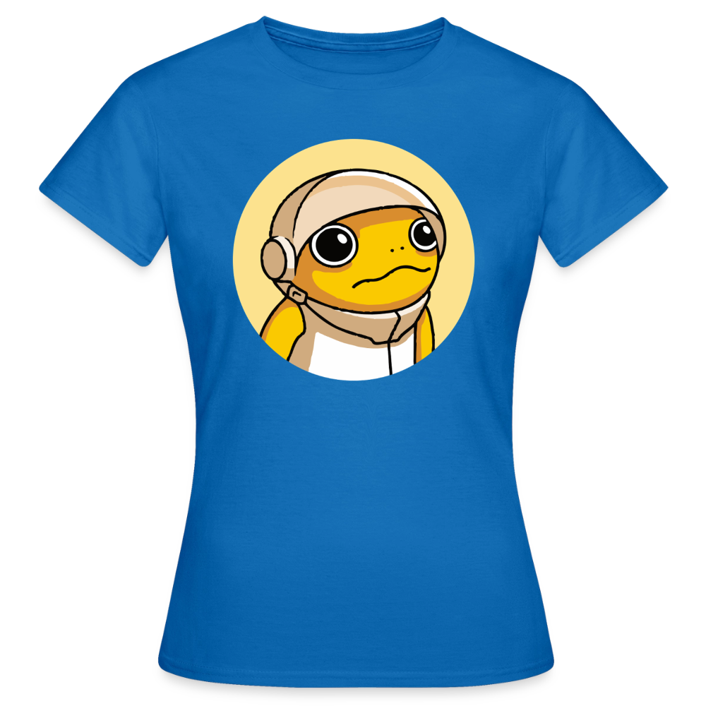 Turbo Logo (Original) - Damen T-Shirt - Royalblau