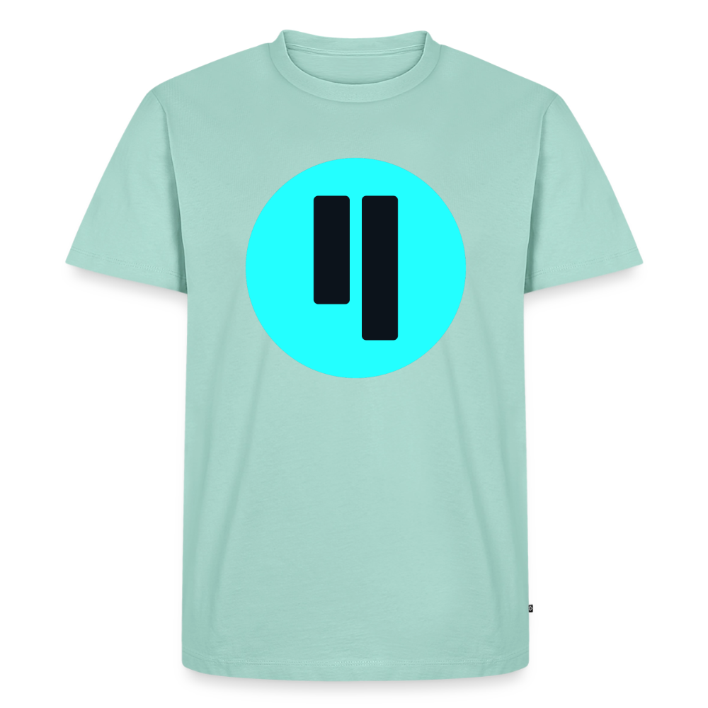 Qubic Logo (Original) - Herren T-Shirt Premium - Mint 