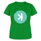 Kaspa Logo hell (Original) - Damen T-Shirt Premium - Grün