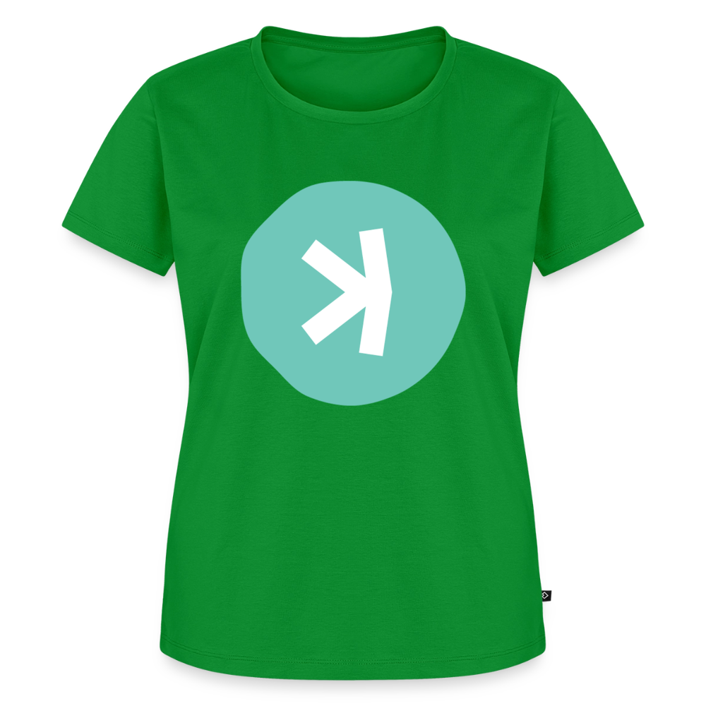 Kaspa Logo hell (Original) - Damen T-Shirt Premium - Grün