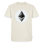 Ethereum Logo (Original) - Herren T-Shirt Premium - Naturweiß