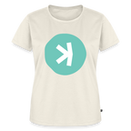Kaspa Logo hell (Original) - Damen T-Shirt Premium - Naturweiß