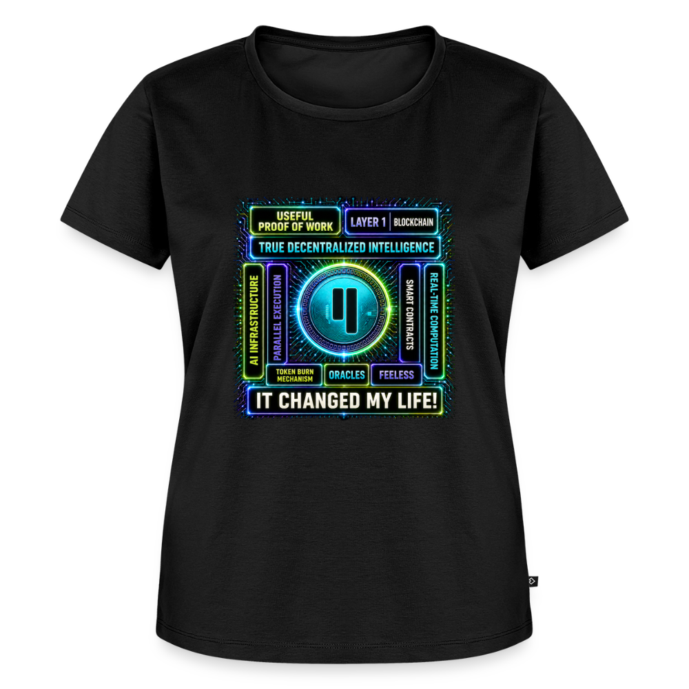 Qubic Changed Life (Fan-Art) - Damen T-Shirt Premium - Schwarz