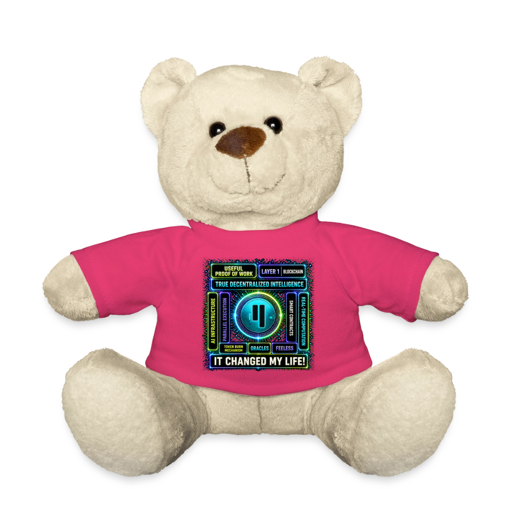 Qubic Changed Life (Fan Art) - Teddybär - Pink