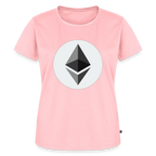 Ethereum Logo (Original) - Damen T-Shirt Premium - Rosa