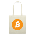 Bitcoin Logo (Original) - Stofftasche - Natur