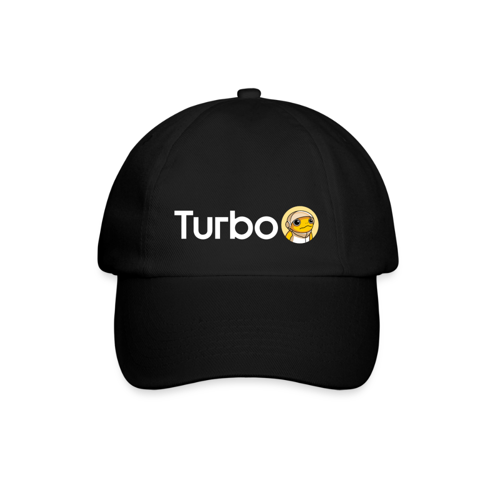 Turbo Full Logo (Original) - Baseballkappe - Schwarz/Schwarz