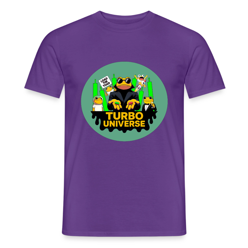 Turbo Universe (Fan-Art) - Herren T-Shirt - Lila