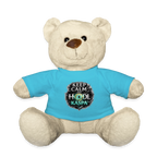 Keep Calm and Hodl Kaspa (Fan-Art) - Teddybär - Atollblau