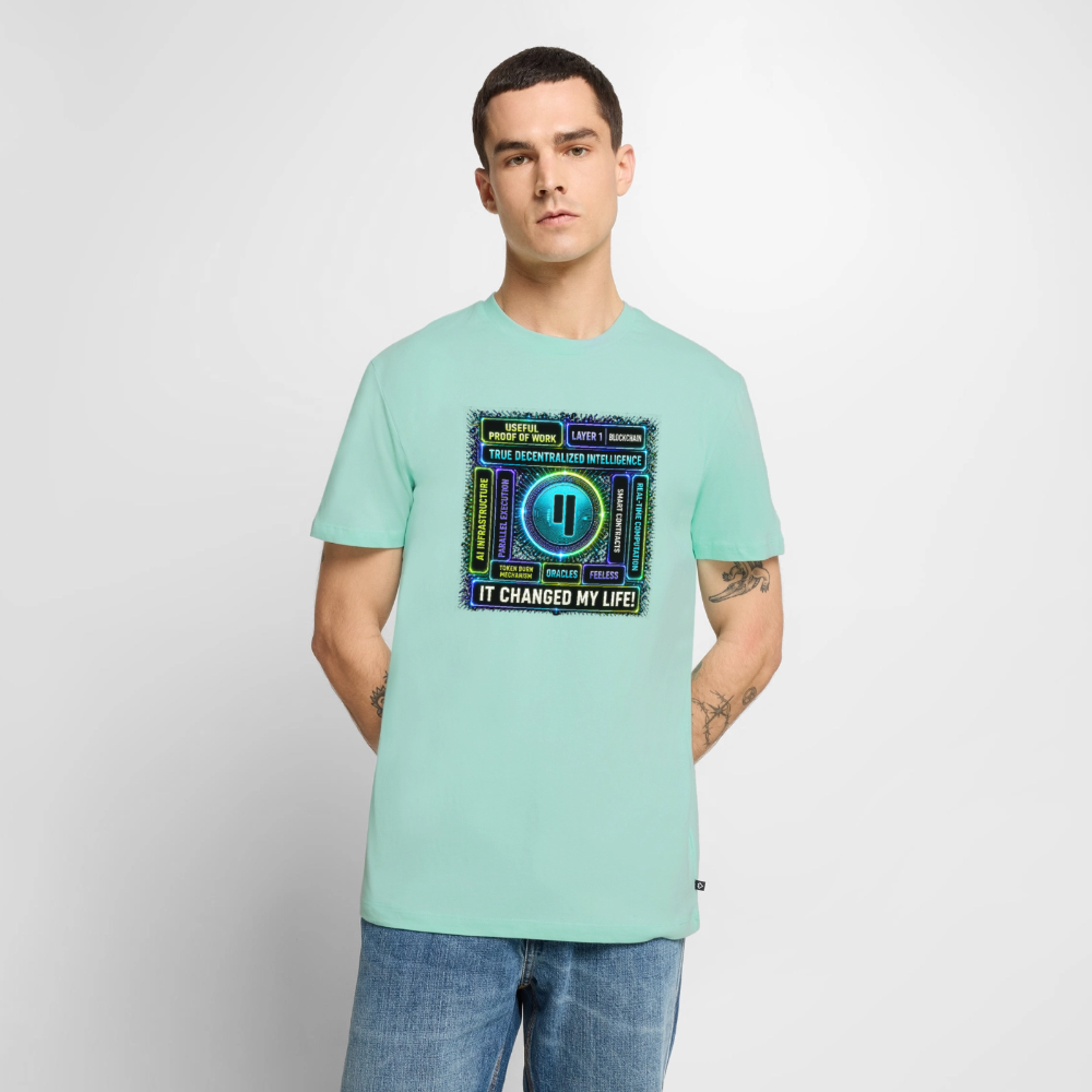 Qubic Changed Life (Fan-Art) - Herren T-Shirt Premium - Mint 