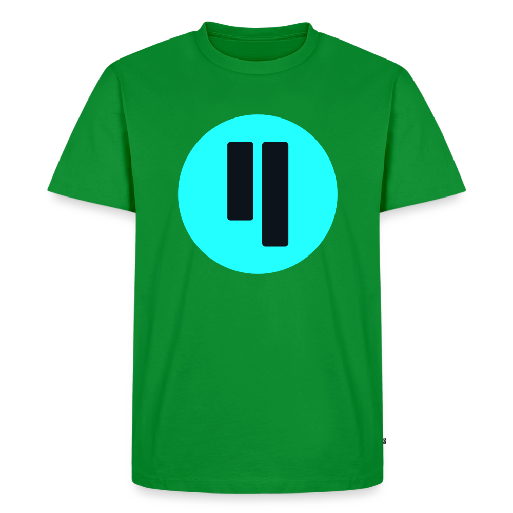 Qubic Logo (Original) - Herren T-Shirt Premium - Grün