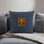 Bitcoin Changed Life (Fan-Art) - Polster 44 x 44 cm - Navy